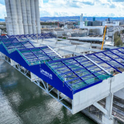 Fixträger AG setzt auf unsere Hochleistungsbeschichtung für den Neubau von Rhenus in Basel